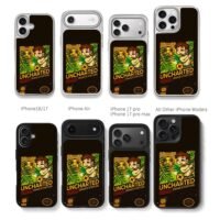 Pixel Uncharted Drakes Fortune idol Chris Brown Phone Case Black Electroplated Silver For Iphone 11 To 17