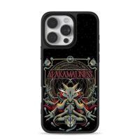 Pokemon Alakazam magic circle art Phone Case for iPhone 11-17 & Samsung Galaxy S24-S26