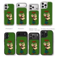Popeye the sailor with spinach can Chris Brown Phone Case Black Electroplated Silver For Iphone 11 To 17