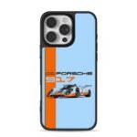 Porsche 917 Gulf livery racing car iPhone 16 Pro Max Black Case