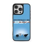 Porsche 917 Gulf vintage race car iPhone 16 Pro Max Black Case