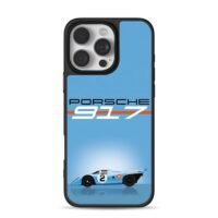Porsche 917 Gulf vintage race car iPhone 16 Pro Max Black Case