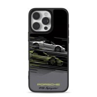Porsche 918 Spyder speed sports art iPhone 16 Pro Max Black Case