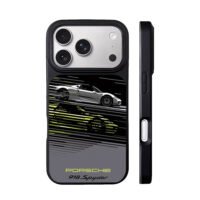 Porsche 918 Spyder speed sports art iPhone 17 Pro Max Black Case