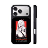 Power Chainsaw Man anime girl iPhone 17 Pro Max Black Case