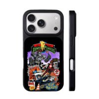PowerPunkers punk police robot riot iPhone 17 Pro Max Black Case