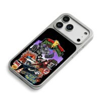 PowerPunkers punk police robot riot iPhone 17 Pro Max Electroplated Silver Case2