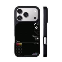 Printstream style X tech print iPhone 17 Pro Max Black Case