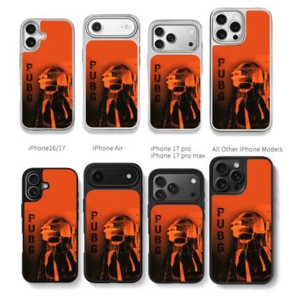 PUBG female level3 helmet art Chris Brown Phone Case Black Electroplated Silver For Iphone 11 To 17