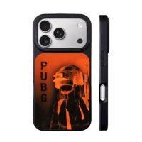 PUBG female level3 helmet art iPhone 17 Pro Max Black Case