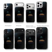 PUBG level 3 helmet soldier logo Chris Brown Phone Case Black Electroplated Silver For Iphone 11 To 17