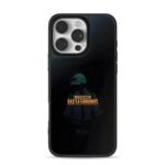 PUBG level 3 helmet soldier logo iPhone 16 Pro Max Black Case