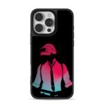 PUBG level 3 helmet suit man art iPhone 16 Pro Max Black Case