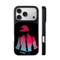 PUBG level 3 helmet suit man art iPhone 17 Pro Max Black Case
