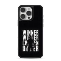 PUBG Winner Winner Chicken Dinner iPhone 16 Pro Max Black Case