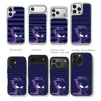 Purple Dragon Ball Gohan anime art Chris Brown Phone Case Black Electroplated Silver For Iphone 11 To 17