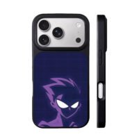Purple Dragon Ball Gohan anime art iPhone 17 Pro Max Black Case