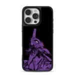 Purple Eva Unit 01 manga art iPhone 16 Pro Max Black Case