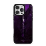 Purple fallen sword wing art Afera iPhone 16 Pro Max Black Case