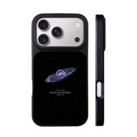Purple planet Music of the Spheres iPhone 17 Pro Max Black Case