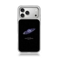 Purple planet Music of the Spheres iPhone 17 Pro Max Electroplated Silver Case1
