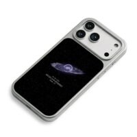 Purple planet Music of the Spheres iPhone 17 Pro Max Electroplated Silver Case2