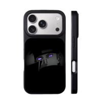 Purple Rinnegan Pain from Naruto iPhone 17 Pro Max Black Case