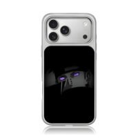 Purple Rinnegan Pain from Naruto iPhone 17 Pro Max Electroplated Silver Case1
