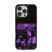 Purple Tomie Junji Ito manga art Phone Case for iPhone 11-17 & Samsung Galaxy S24-S26