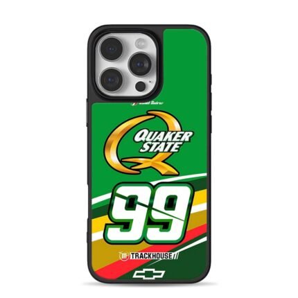 Quaker State 99 Daniel Suarez iPhone 16 Pro Max Black Case