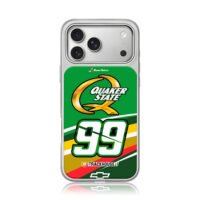 Quaker State 99 Daniel Suarez iPhone 17 Pro Max Electroplated Silver Case1