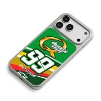 Quaker State 99 Daniel Suarez iPhone 17 Pro Max Electroplated Silver Case2