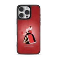 Queen of Hearts heart red art Phone Case for iPhone 11-17 & Samsung Galaxy S24-S26