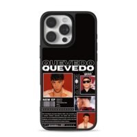 Quevedo 2024 New EP photo collage iPhone 16 Pro Max Black Case