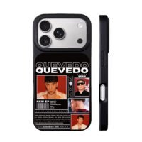 Quevedo 2024 New EP photo collage iPhone 17 Pro Max Black Case