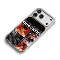 Quevedo 2024 New EP photo collage iPhone 17 Pro Max Electroplated Silver Case2