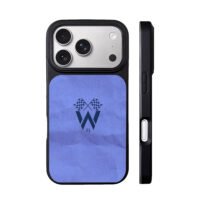 Racing check flags W23 purple iPhone 17 Pro Max Black Case