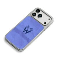 Racing check flags W23 purple iPhone 17 Pro Max Electroplated Silver Case2