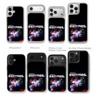 Racing helmet Monster Energy effort Chris Brown Phone Case Black Electroplated Silver For Iphone 11 To 17