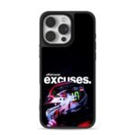Racing helmet Monster Energy effort iPhone 16 Pro Max Black Case