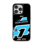 Racing no1 SM accelerate Chevy logo iPhone 16 Pro Max Black Case
