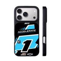Racing no1 SM accelerate Chevy logo iPhone 17 Pro Max Black Case
