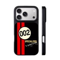 Racing stripe 002 Specialized iPhone 17 Pro Max Black Case