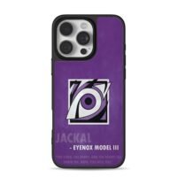 Rainbow Six Jackal Eyenox eye logo iPhone 16 Pro Max Black Case