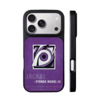 Rainbow Six Jackal Eyenox eye logo iPhone 17 Pro Max Black Case