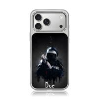 Rainbow Six Siege Doc operator art iPhone 17 Pro Max Electroplated Silver Case1