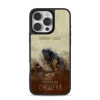 Rainbow Six Siege Operator Chimera iPhone 16 Pro Max Black Case