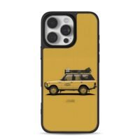 Range Rover Camel Trophy Art iPhone 16 Pro Max Black Case