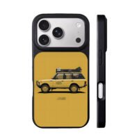 Range Rover Camel Trophy Art iPhone 17 Pro Max Black Case