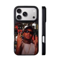 Rapper Oroch MC music collage iPhone 17 Pro Max Black Case